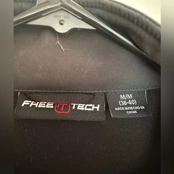 FREE TECH ~ Men’s long sleeve all-weather utility jacket size M 38-40 - Picture 2 of 7